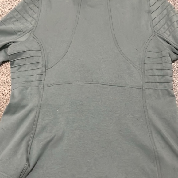 Athleta Moto Jacket In Sage Green XL - Picture 11 of 11